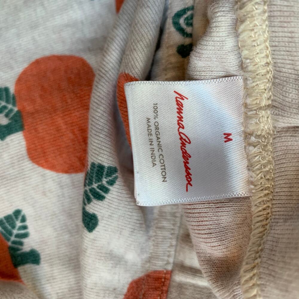 Hanna Andersson Organic Pumpkin Pajama Bottoms - Picture 4 of 5